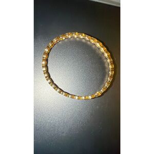 Golden Harmony Stretch Bracelet
